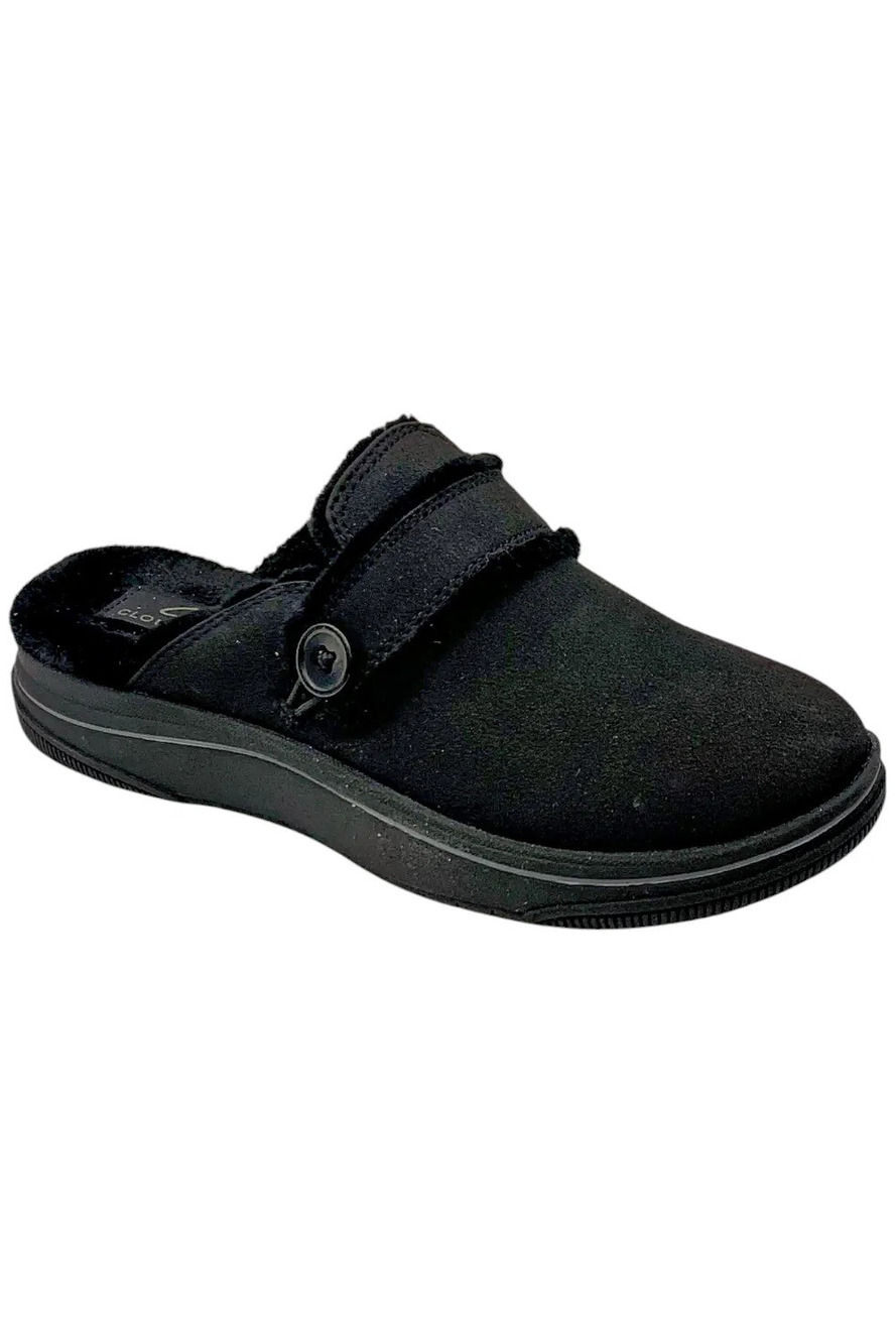 CLOUDSTEPPERS Women's by Clarks Breeze Cross Athleisure Mule Black - Medium